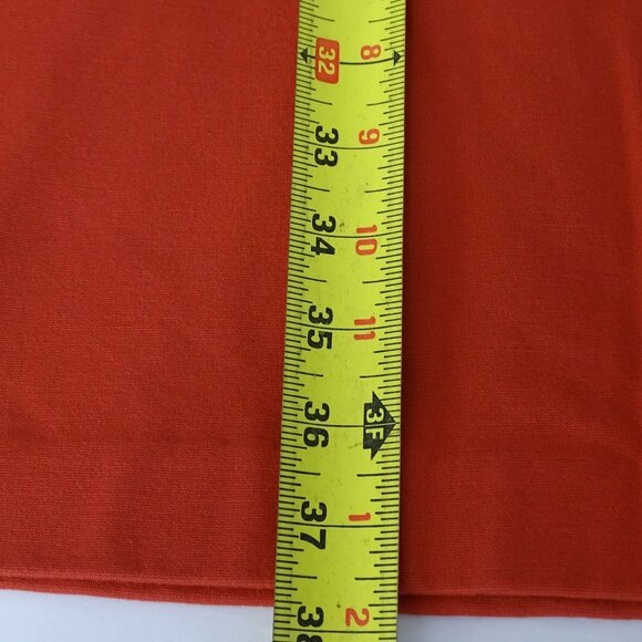 Talbots Rust Sleeveless Sheath Dress Women Size 6 Pockets Exposed Zipper Closure - Picture 9 of 9